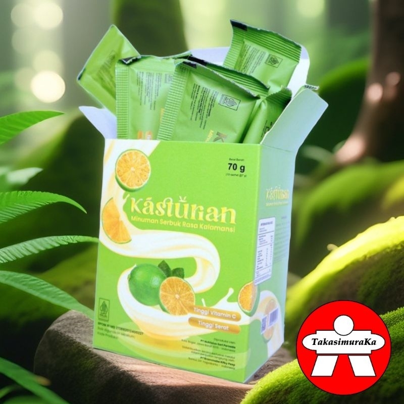 

KASTURIAN Minuman Serbuk Kasturi, Tinggi Vitamin C Dan Serat, Rasa Jeruk Kalamansi 1pcs