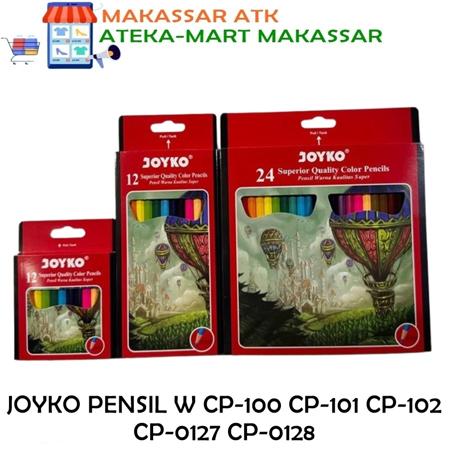 

[1PCS] JOYKO PENSIL WARNA CP-100 CP-100 CP-102