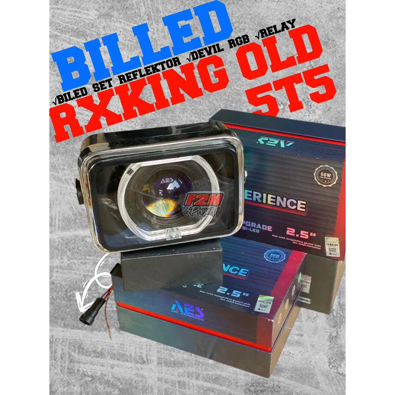 BILED RX KING 5T5 BILED RXKING KOBRA BILED AES RX KING KOBRA