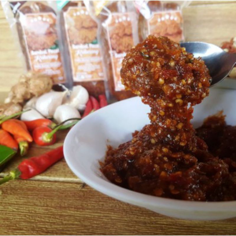 

Sambal Pecel Sangrai Khas Kaliurang 500gr