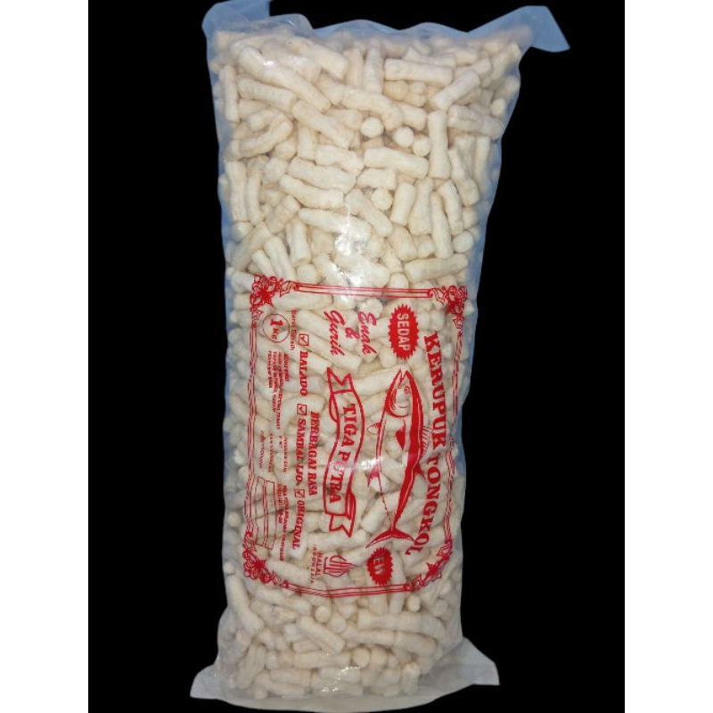 

Krupuk Stik Tongkol Rasa Original Grosir Murah Kemasan Bal / 1Kg