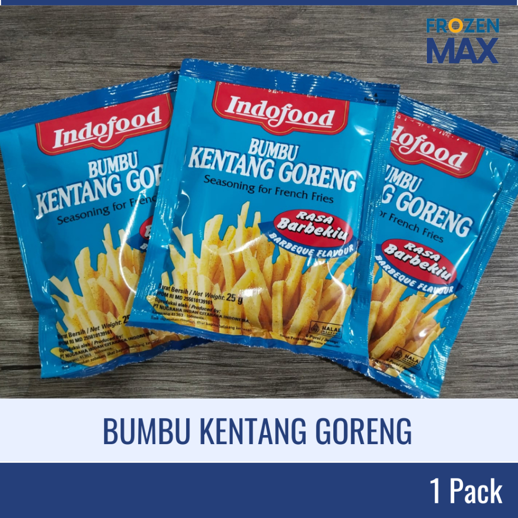 

Indofood Bumbu Kentang Goreng | Bumbu Kentang Goreng Rasa Barbekiu