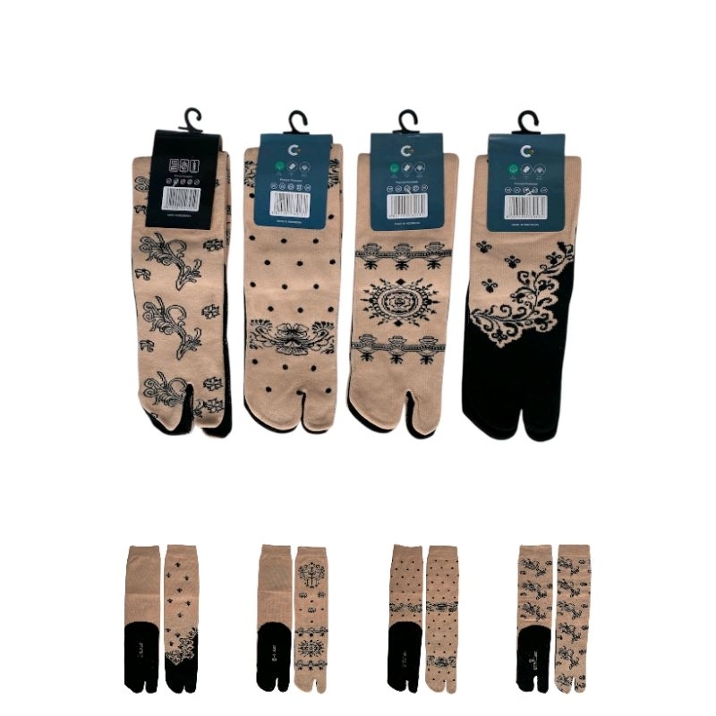 Kaos Kaki Jempol Wanita Model Batik Kaos Kaki Jempol Muslimah Dewasa