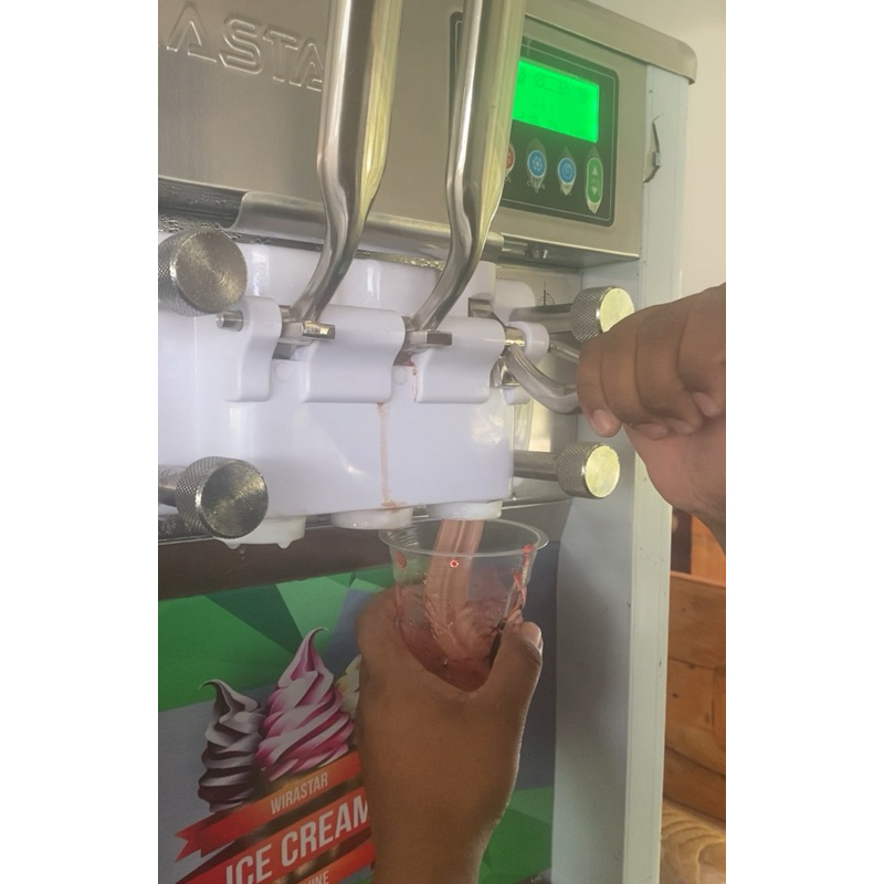 MESIN ES KRIM WIRATECH WIRASTAR BEKAS + STABILIZER