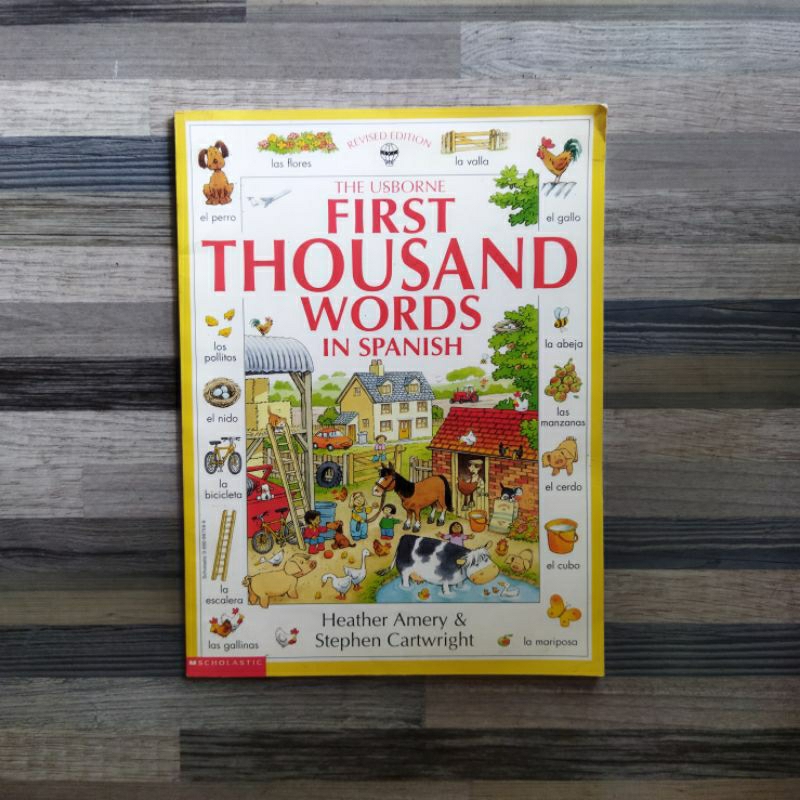 THE USBORNE FIRST THOUSAND WORDS IN SPANISH
