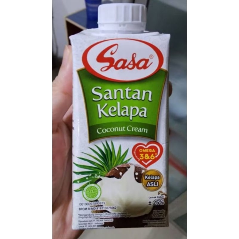 

1pc Sasa Santan 200ml EXP 2026 Coconut Cream