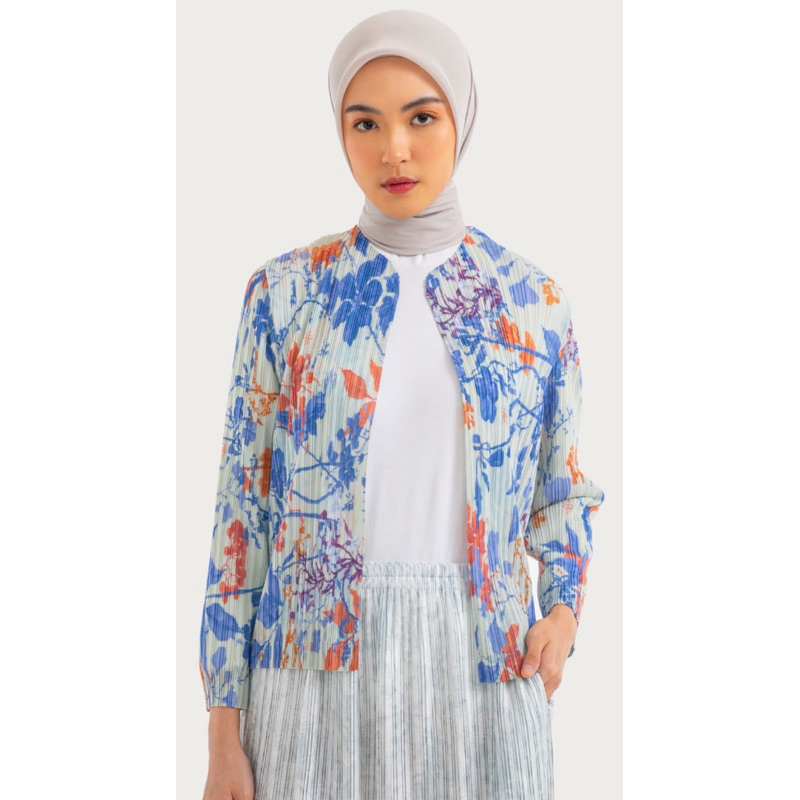 Fiby Outer Riamiranda Pleats Series RM Atasan Wanita Lipit Ria Miranda