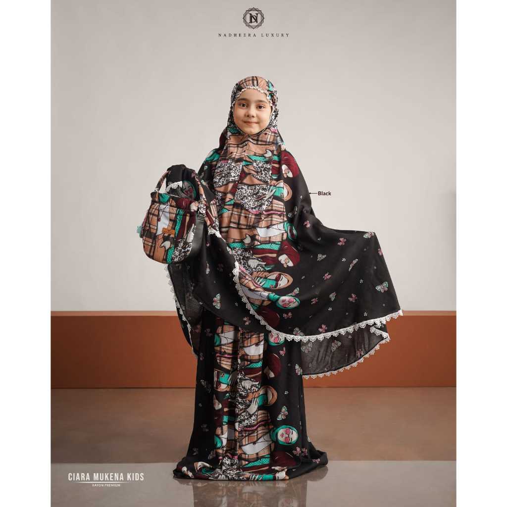 MUKENA KIDS // CIARA MUKENA KIDS NADHEERA LUXURY TERBARU // MUKENA KIDS NADHEERA LUXURY TERBARU // M