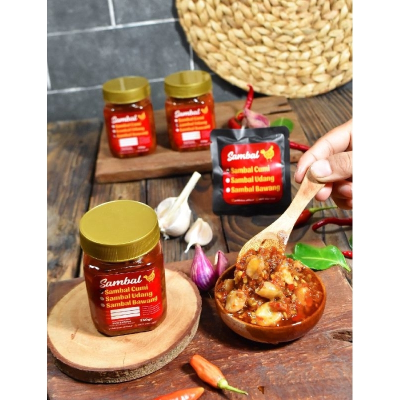 

Sambal Cumi Kemasan Botol 150 g