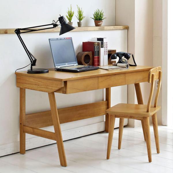 RAY Meja Komputer Meja Kerja Meja Kantor Meja Belajar Kayu Jati Termurah