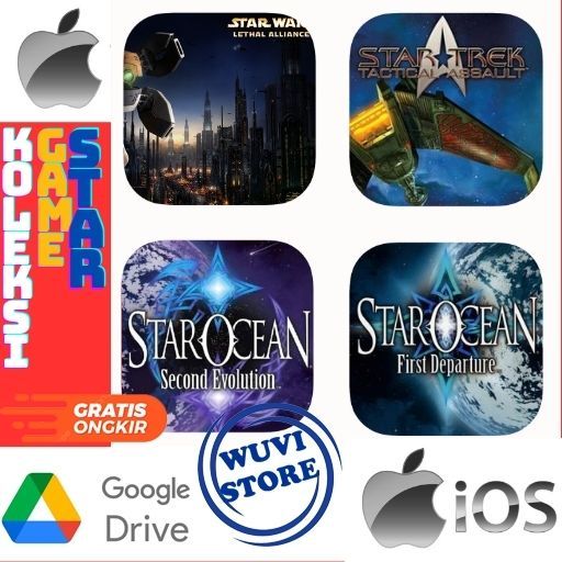 IOS Star PPSSPP Koleksi Game | Bisa di  IOS / Android / PC Plus Emulator | Beli 3 Gratis 1