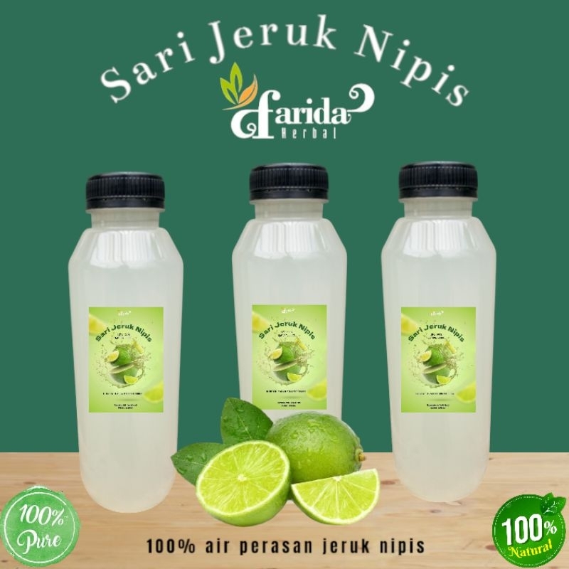 

Sari Jeruk Nipis Murni 1Liter