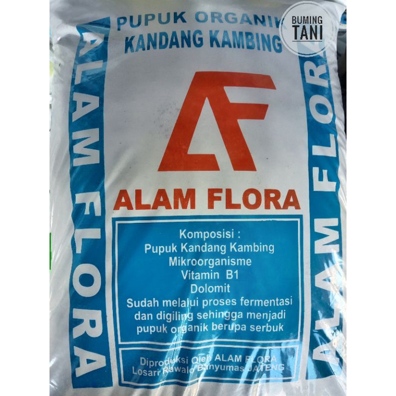 pupuk organik kandang kambing