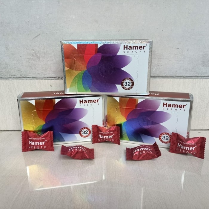 

Hamer Candy Original Rainbow Permen Stamina Pria Dengan Ginseng Eceran 15Butir