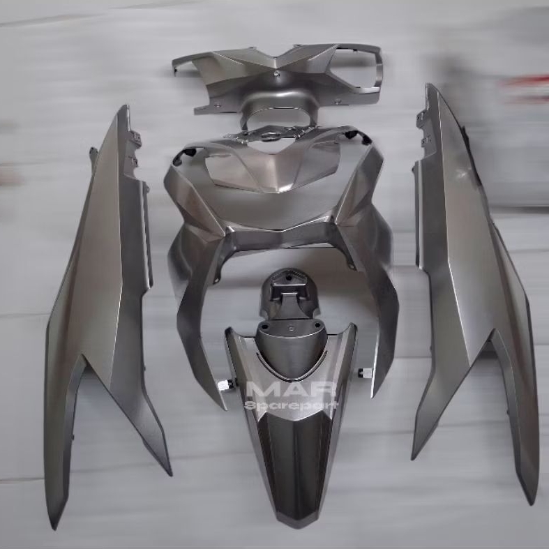 Fullset Body Halus New Beat Deluxe Beat Street Led Original Tahun 2020-2023 Silver