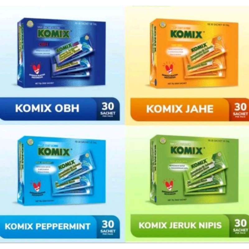 Komix obat batuk 1 box