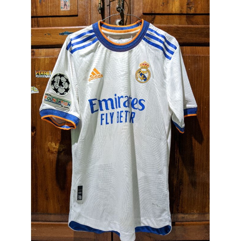 Jersey rare Real Madrid home 2021 player issue
