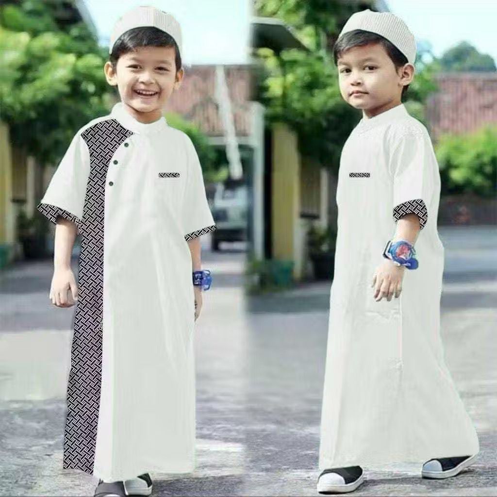 baju koko anak laki laki usia 1-10 tahun / koko jubah anak/ baju gamis koko anak laki laki