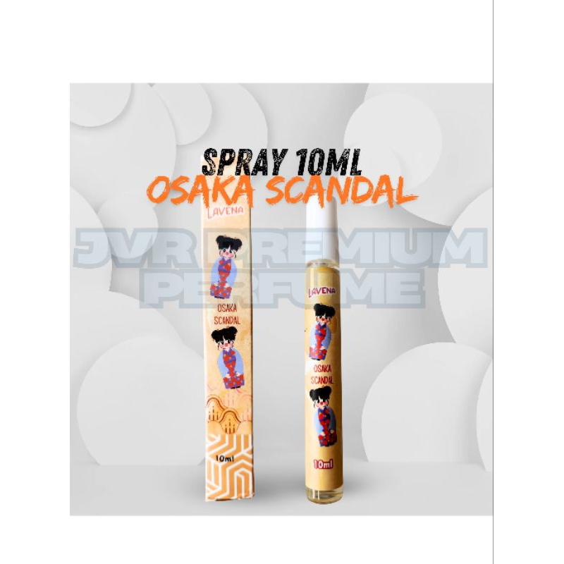 Parfum Model Spray isi 10ml Bahan Botol Kaca Aroma OSAKA SCANDAL