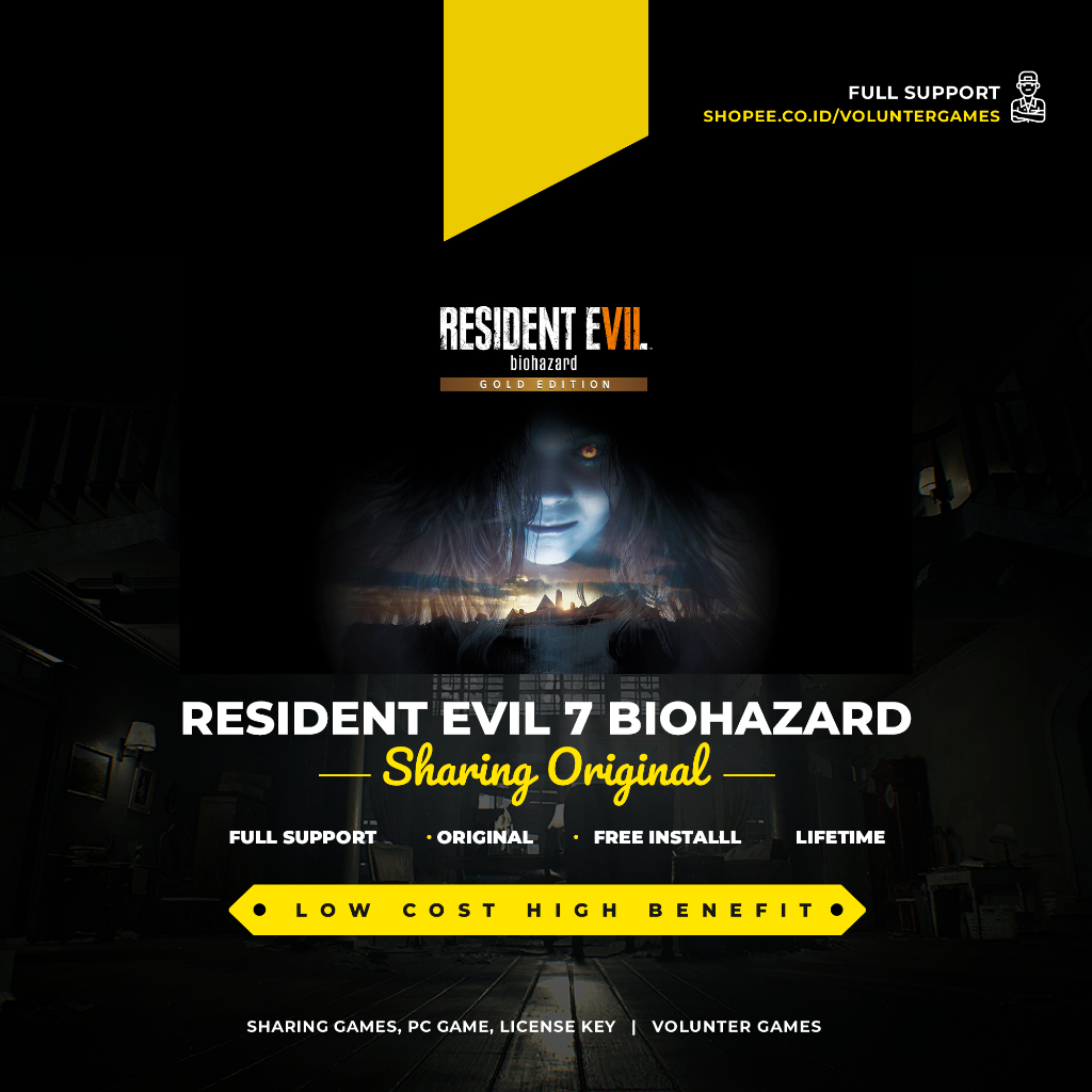 RESIDENT EVIL 7 BIOHAZARD GOLD EDITION PC ORIGINAL