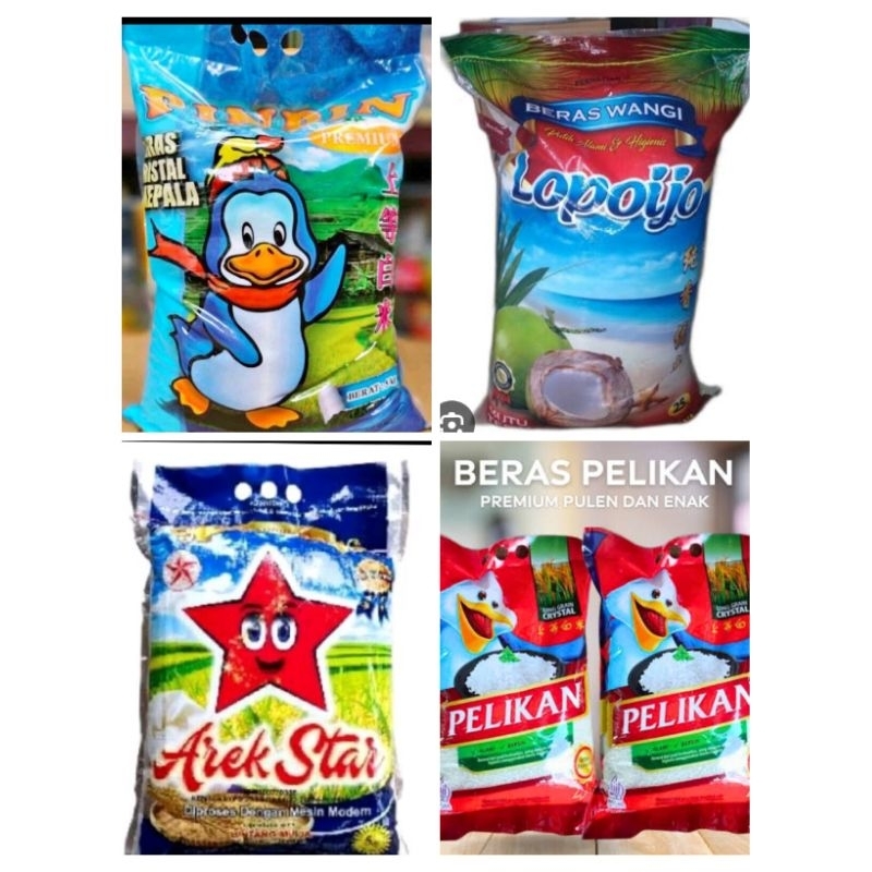 

Macam beras dan gula ekonomis