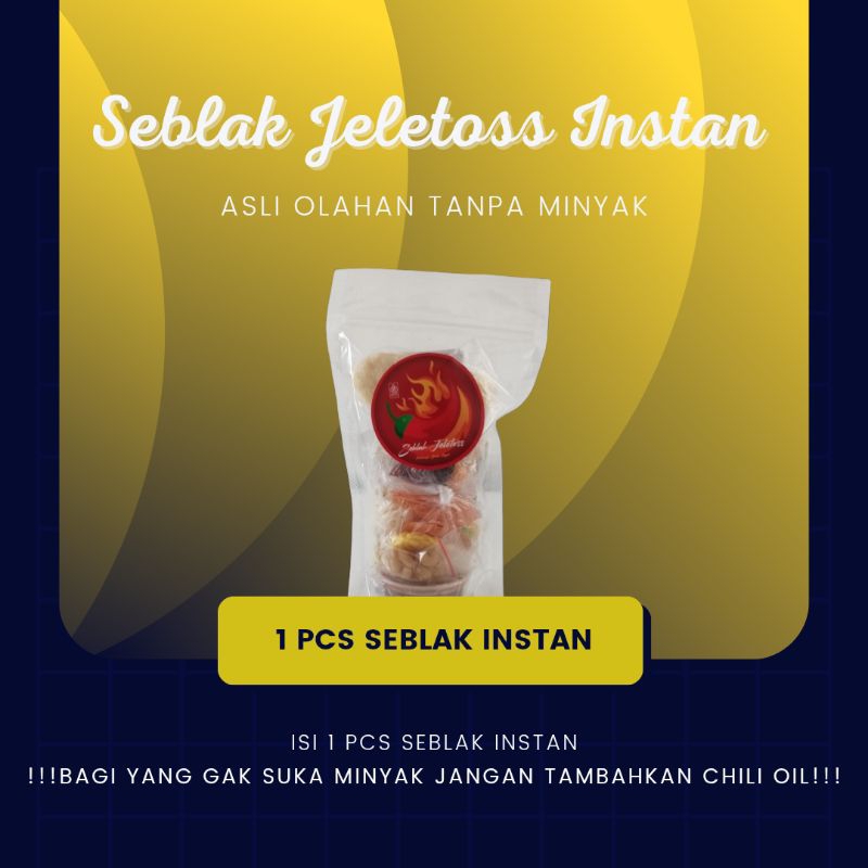 

SEBLAK INSTAN MENTAHAN + CHILI OIL PERTAMA | VARIAN TOPPING BANYAK | SEBLAK JELETOSS