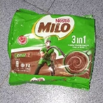 

Susu milo 3in1 malaysia 14 stik exp 2026/nestle milo 3in1 malaysia