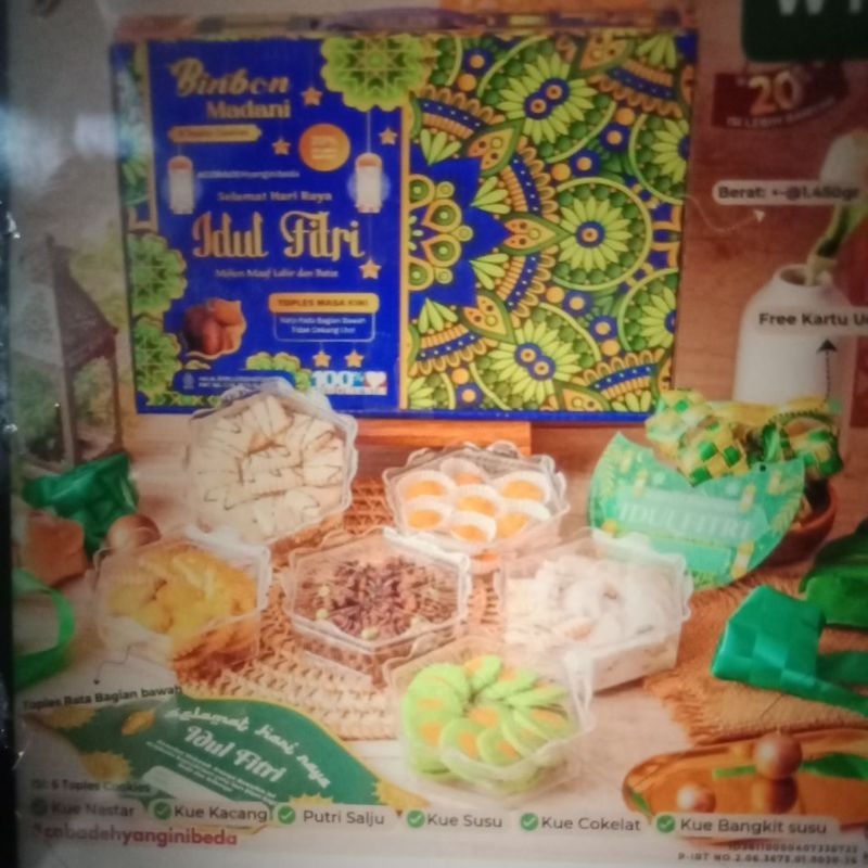 

PROMO PAKET KUE LEBARAN BINBON MADANI