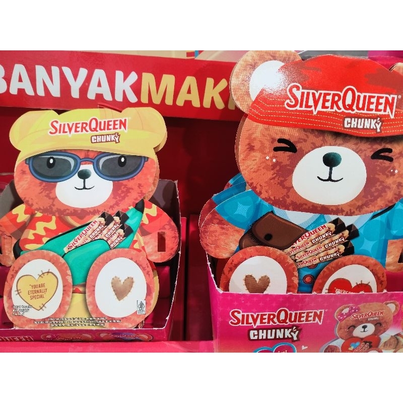 

{ ready } silverqueen yupi beruang viral valentine
