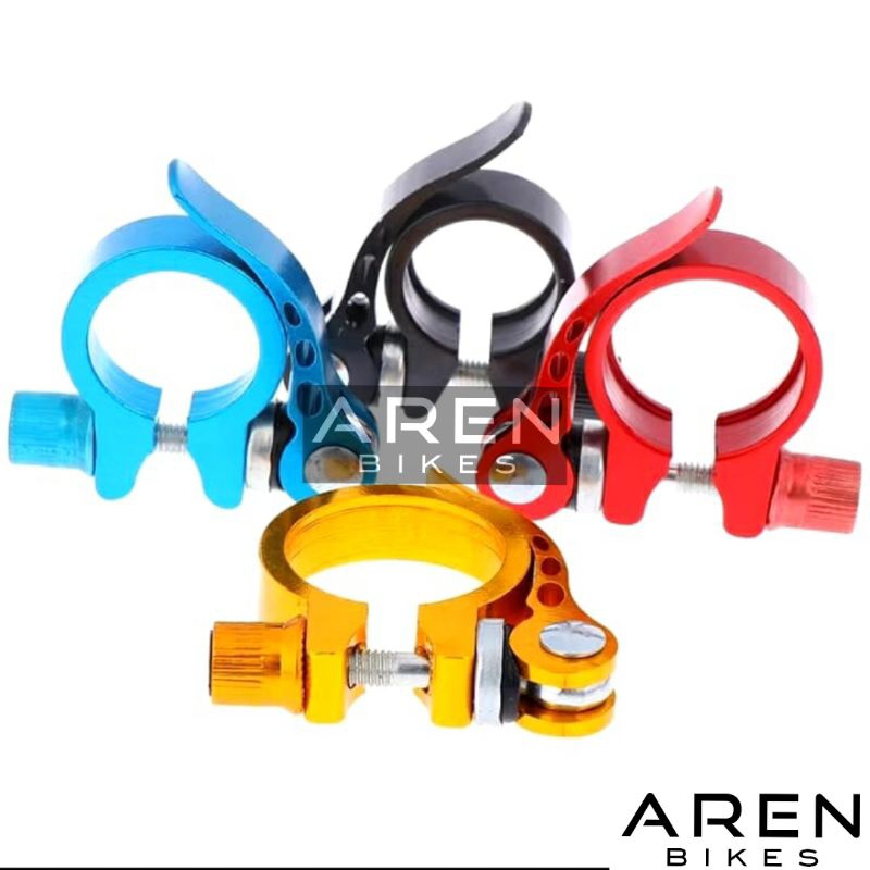 SEATCLAMP 28.6 KLEM UNTUK SEATPOST 25.4 DI FRAME SEAT CLAMP PENAHAN TIANG SADEL SEDEL SADDLE SEPEDA 