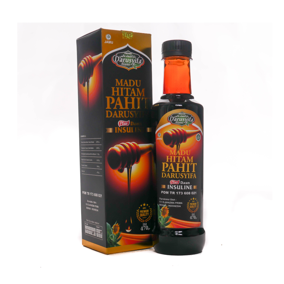 

Madu Hitam Pahit Insulin Darusyifa | Madu Hitam Pahit Insuline Darusyifa | Madu Hitam Insuline 470gr
