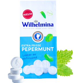 

WILHEMINA EXTRA PRISSE PEPERMUNT 200 GR