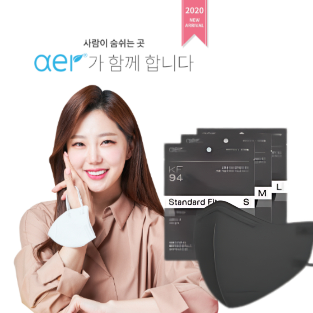 [Ready Stock]] Aer Mask KF94 Standard Fit M