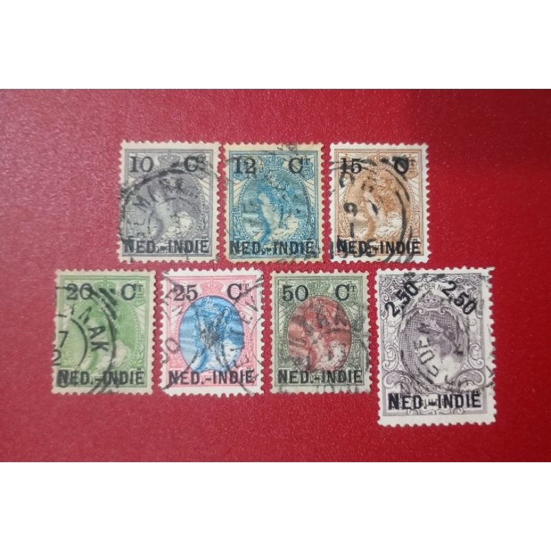 

PRANGKO NED INDIE CT NILAI BARU 1900-1902