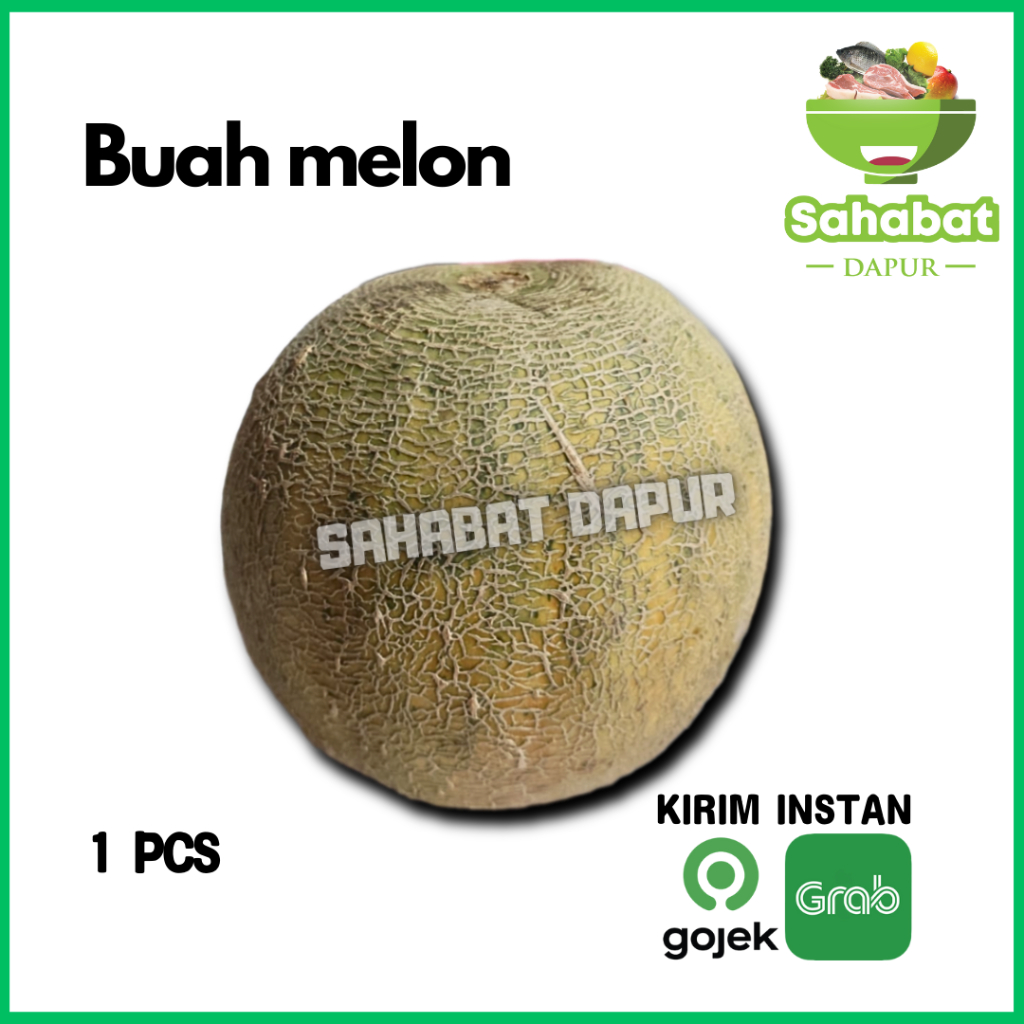

Buah Melon Segar / Melon Utuh