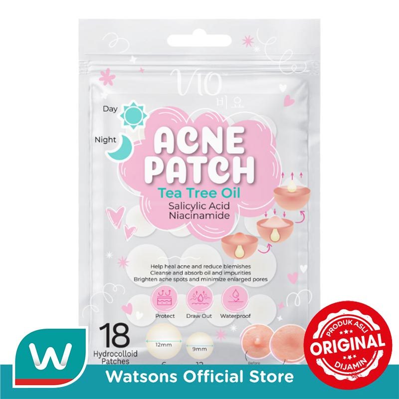 Vio Acne Shield Patch Tea Tree Oil 18 Patches