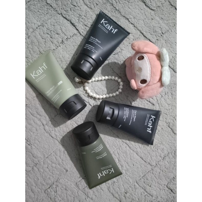 KAHF MEN FACE WASH MAN PEMBERSIH WAJAH PRIA 100ML