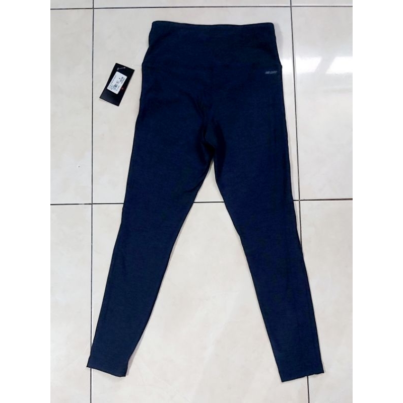 ORIGINAL NEW BALANCE Legging Celana Olahraga-Biru-Ukuran S