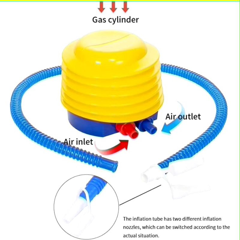 GETOYS POMPA ANGIN MINI INJAK PORTABLE