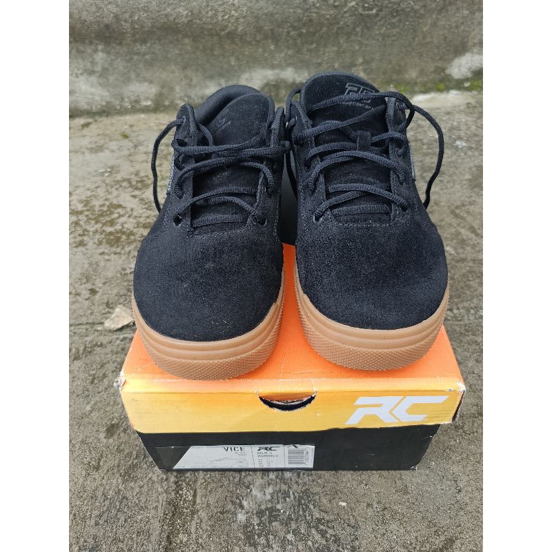 sepatu mtb ride concepts vice black noir