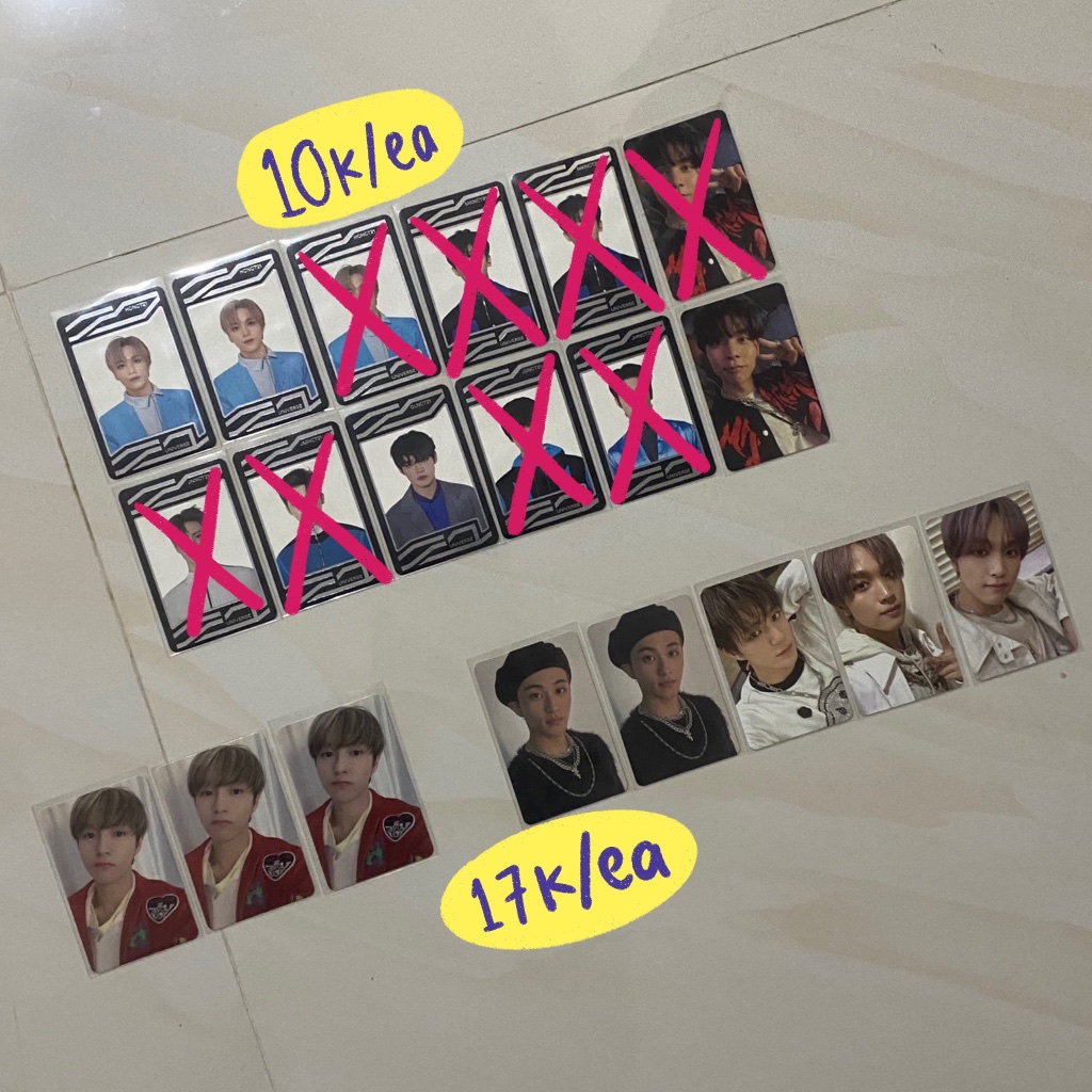 photocard pc nct dream 127 2021 universe album dreaming luggage haechan johnny mark jeno renjun pizz