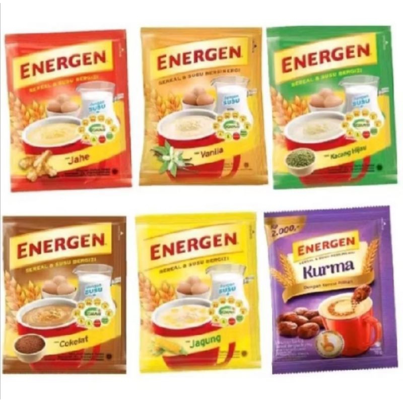 

Minuman Sereal Energen Termurah Grosir Promo Isi 10 Sachet 34 Gr