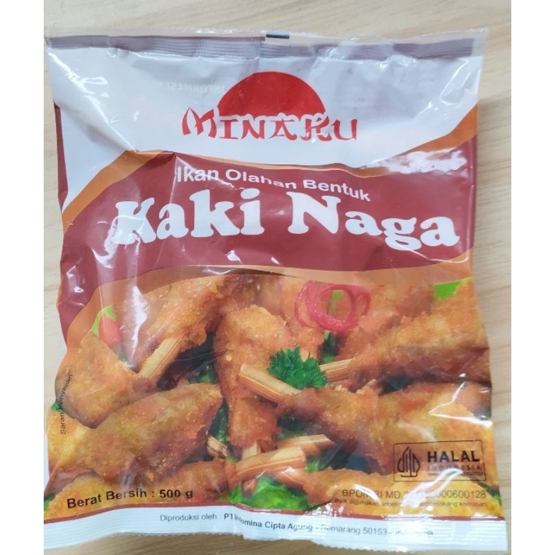 

Kaki Naga 500gr [ Olahan Ikan ] [ Minaku]