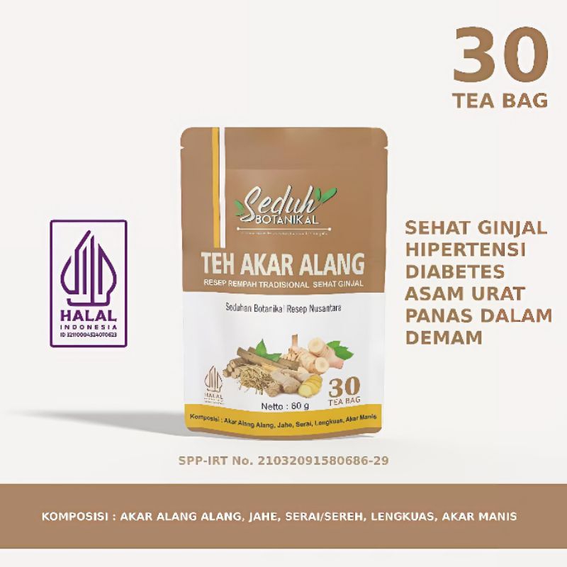 

SEDUH BOTANIKAL Teh Akar Alang-alang JSR 30 Bag