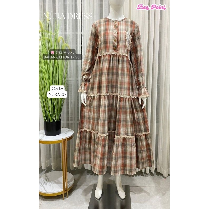 NURA DRESS BY 3 POINT BOUTIQ