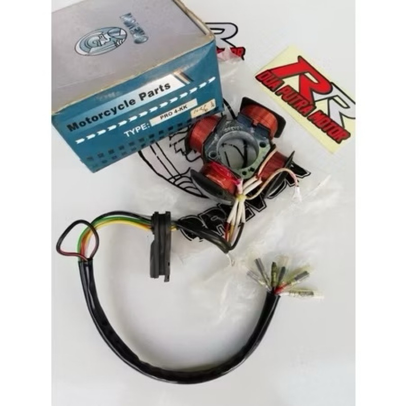 spul spull spol sepul stator assy honda glpro glmax gl pro max platina plati cb100 cb125 gl100 gl125