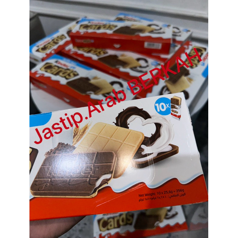 

Kinder Cards isi 20pcs [ asli Arab ] 256 gr [ PRE ORDER ]
