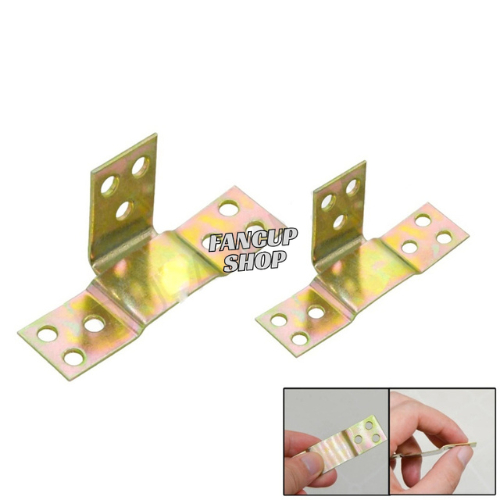Bracket Holder Siku Konektor Sambungan Kayu Ranjang Kasur Pintu Laci Lemari Portabel