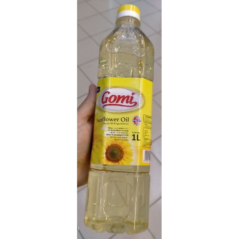 

GOMI SUNFLOWER 1 L / MINYAK BIJI BUNGA MATAHARI