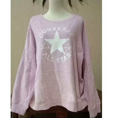 converse crew neck sweater oversized, LD 150cm,  PL